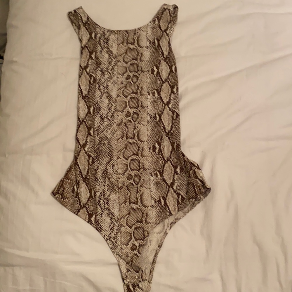 Snake skin bodysuit